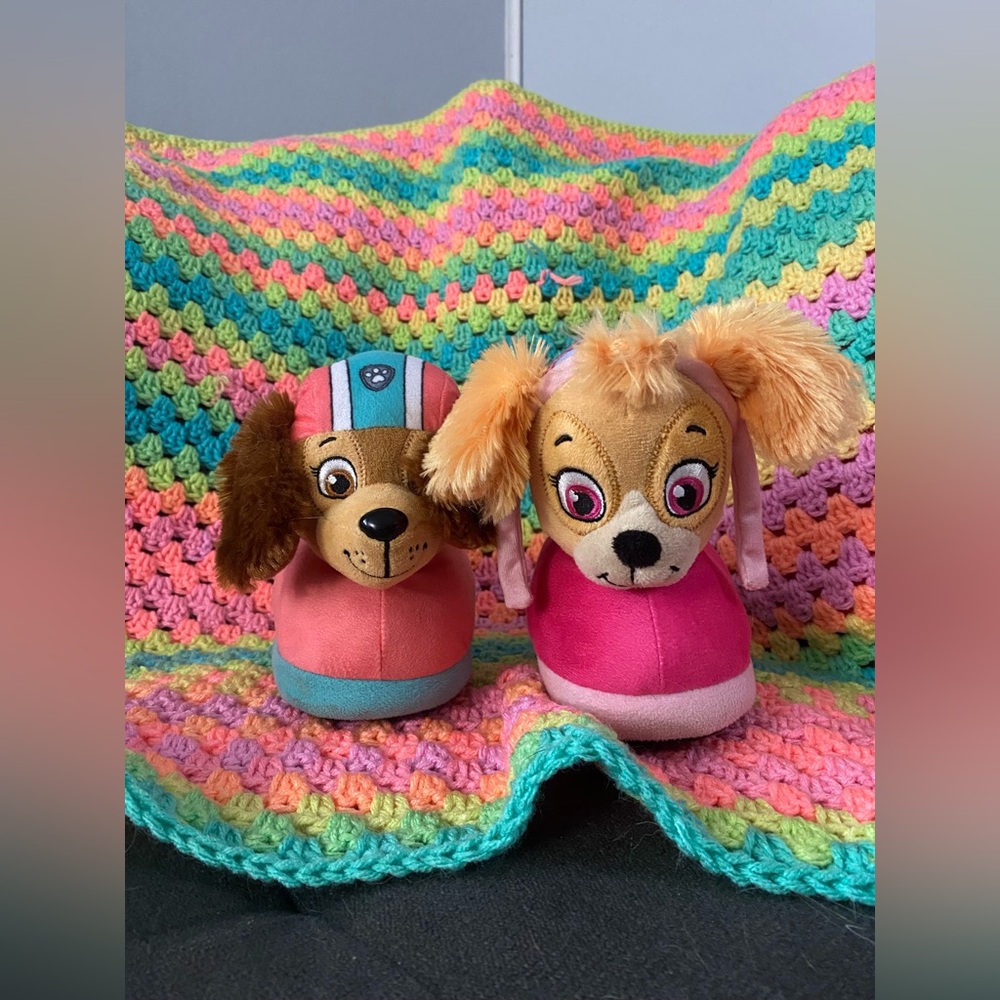 Slippers | Paw Patrol | Toddler Size 7/8 | Excellent Condition | Character